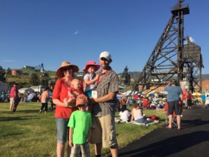 2017 Folk Festival in Butte, Montana